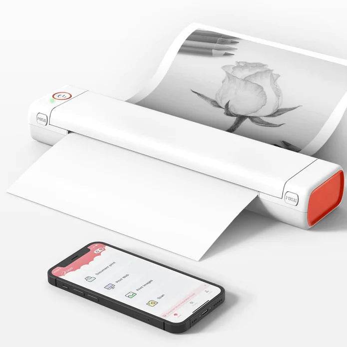 Portable Inkless Printer – Eco-Friendly & Compact - Pasha