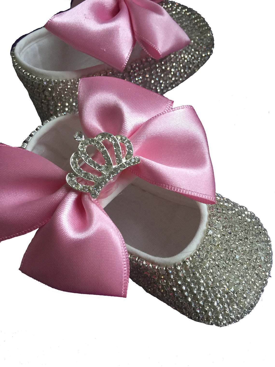 Fashion Rhinestone Shoes for Kids – Photography Props for Newborns & Special Occasions - Pasha