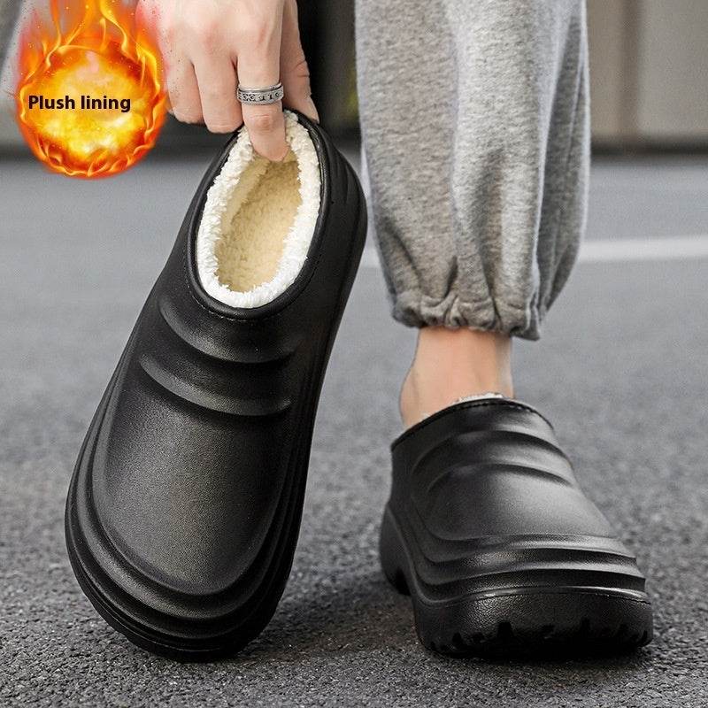 Fleece Lined Cotton Shoes for men - Pasha