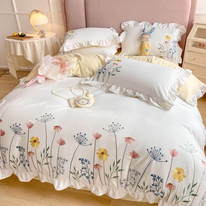 Deluxe Washed Cotton Quilt Cover Set - Pasha Store - Pasha