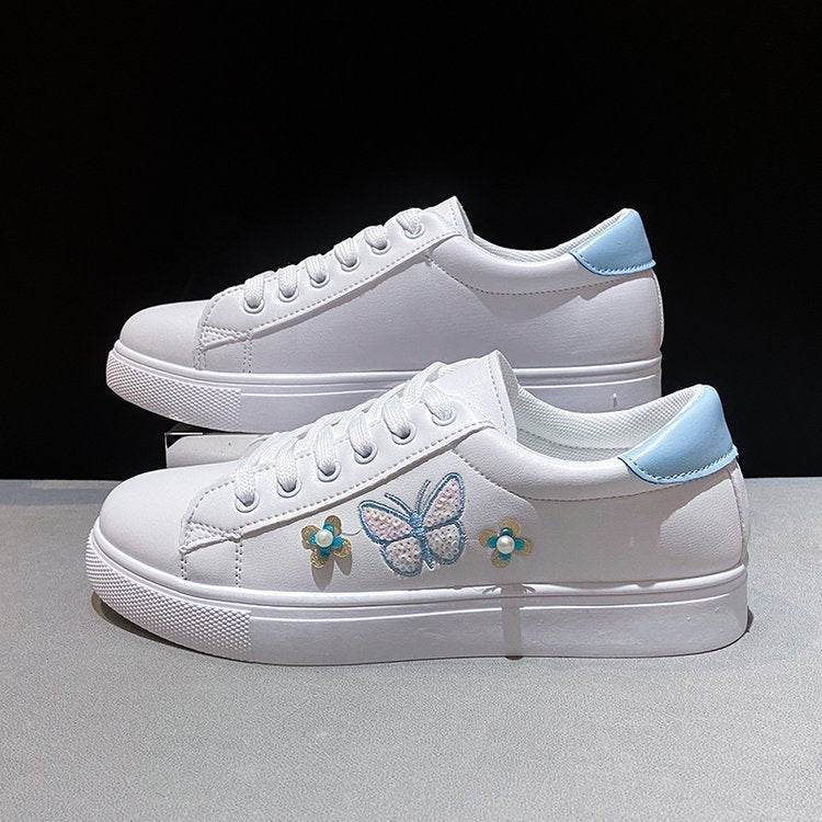 Women´s Flat Low Top Sneakers - Pasha