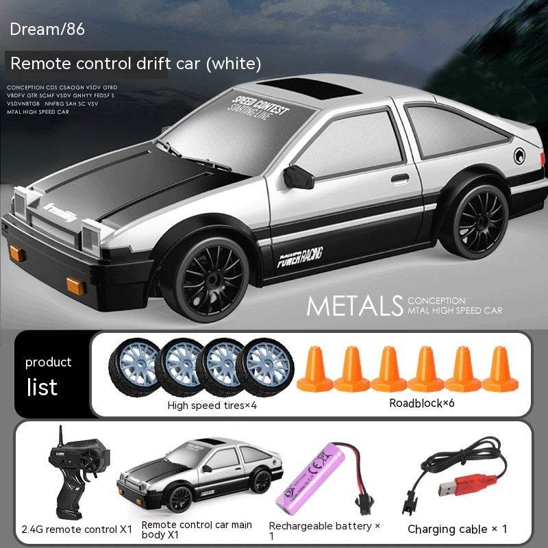 RC All Wheel Drift Racing Car-Lights and Spray - Pasha