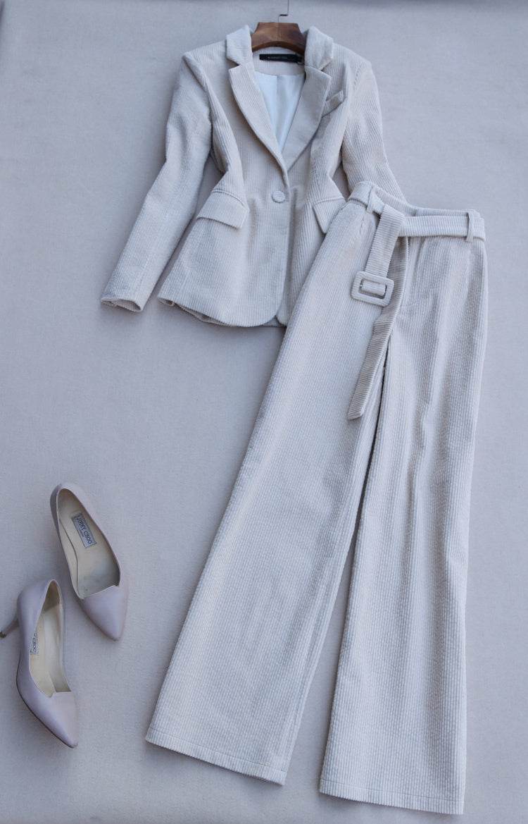 Retro Fall and Winter Two piece Suit-Stylish and Comfortable - Pasha