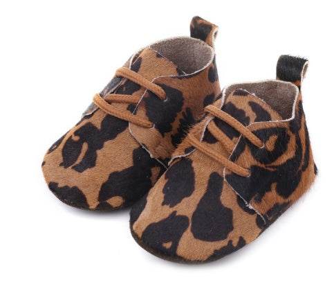 Baby First Walking Shoes – Soft Sole Leather Shoes | Unisex Toddler Shoes - Pasha