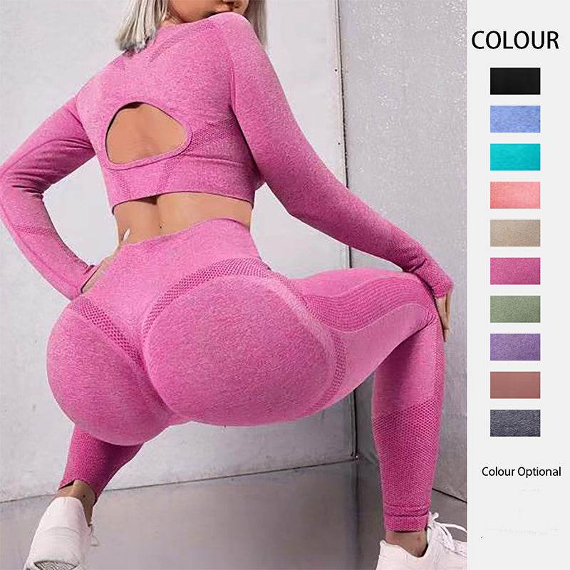 Fitness leggings 2 piece set-perfect fit - Pasha