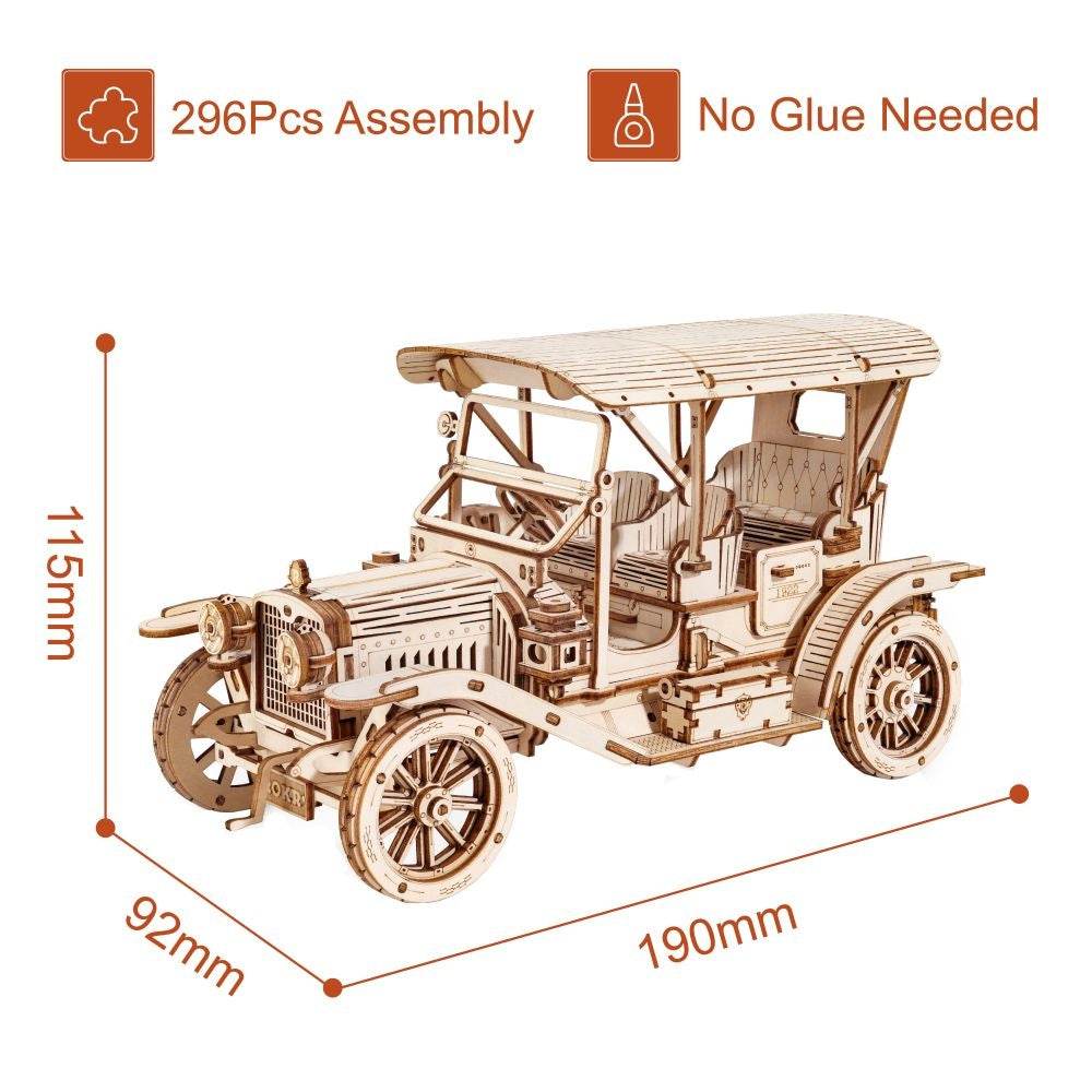 Robotime 3D DIY Puzzle Kit-Building Kits for Kids and Adults - Pasha