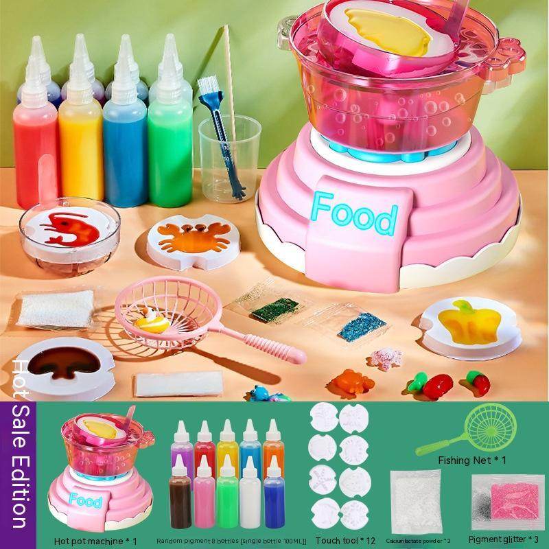 Magic Copper Tone Hot Pot Machine-creativity toy - Pasha