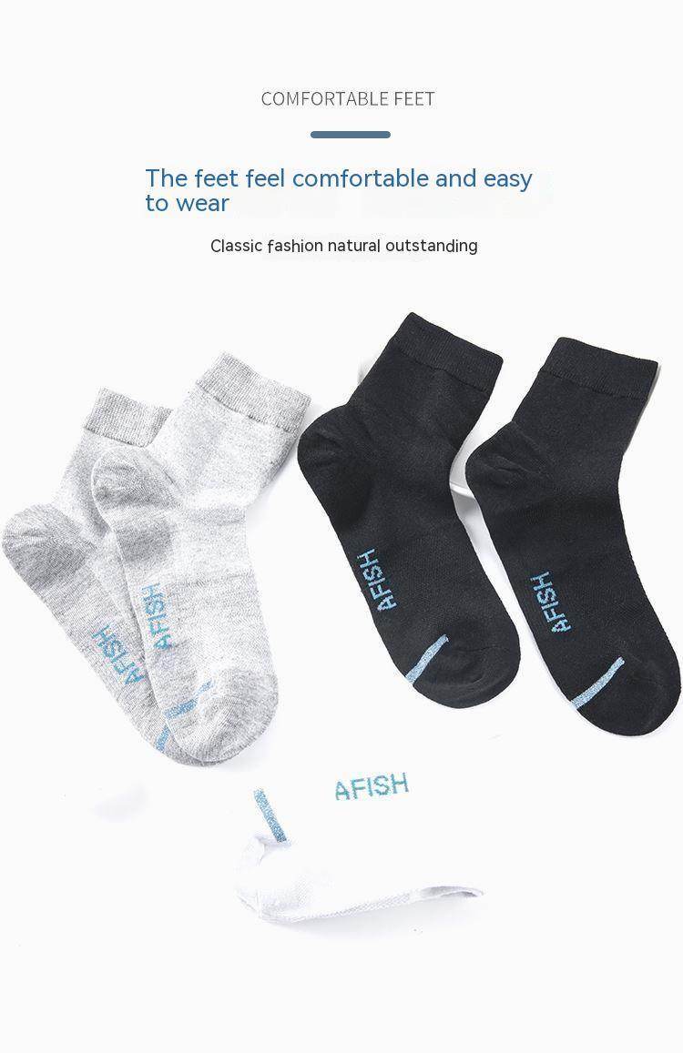 Men´s four season Sweat Absorbing Antibacterial Cotton Socks-7 piece - Pasha