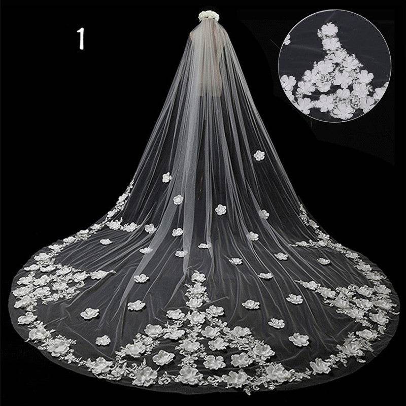 Handcrafted Wedding Veil – Custom Bridal Veils - Pasha