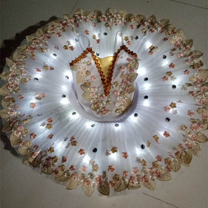 Luminous Tutu Kids Ballet Costume – Fluorescent Ballet Costumes for Girls - Pasha