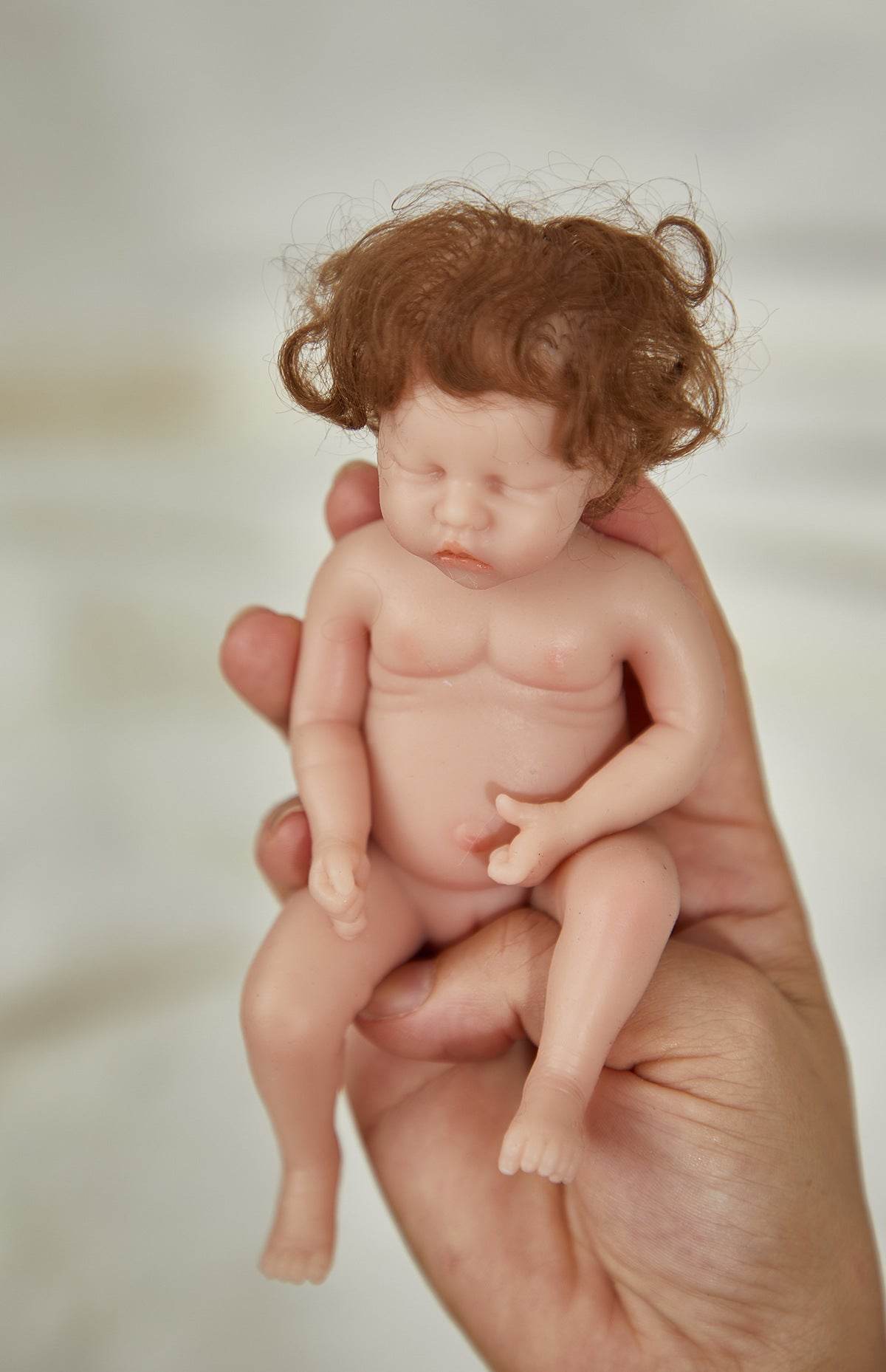 Reborn Baby Simulation Doll-15 cm realistic toy - Pasha