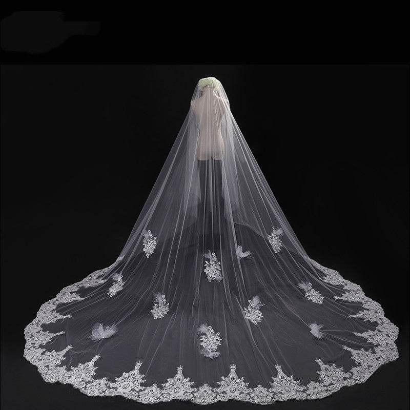 Handcrafted Wedding Veil – Custom Bridal Veils - Pasha