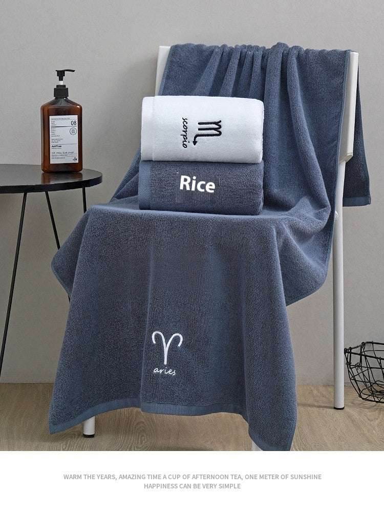 Constellation Towel Set – Zodiac-Inspired Cotton - Pasha