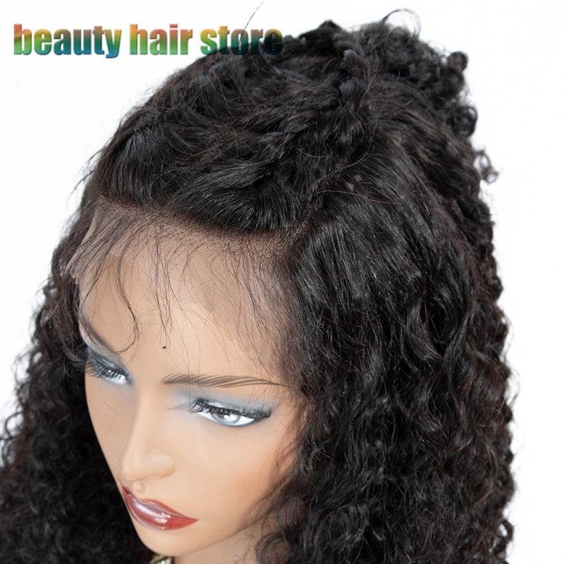 Brasilia Niche Kinky Curly Lace Front Human Hair Wig – 9A Quality, 150% Density - Pasha