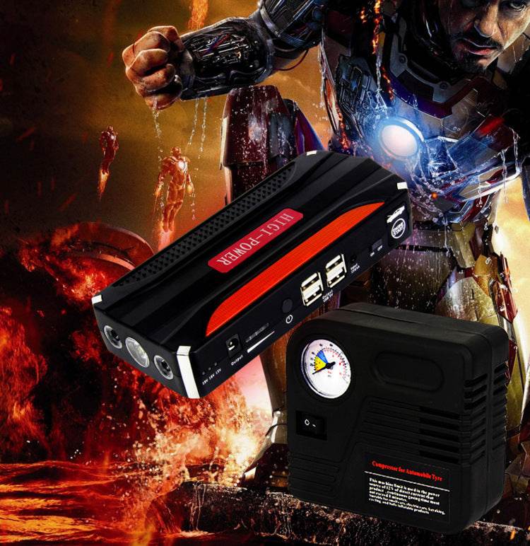 Multifunctional Car Jump Starter Tool – Emergency Power Bank GG-JS-18 - Pasha