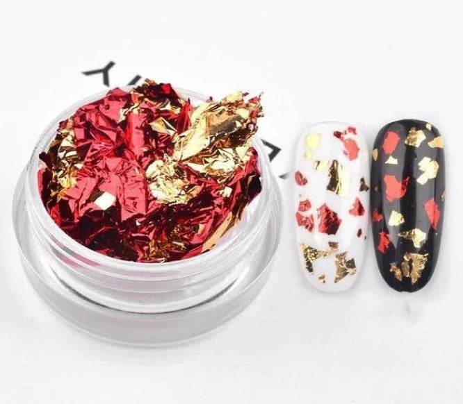 Nail Tin Foil Fragment Nail Jewelry - Pasha