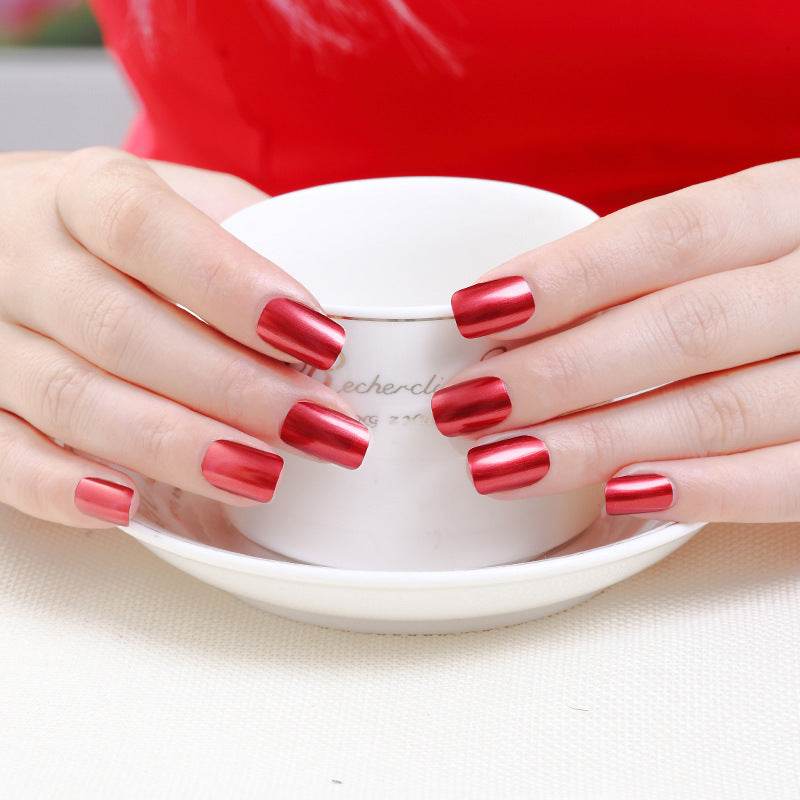 Mirror Silver Nail Polish – Metallic Stainless Steel Color - Pasha