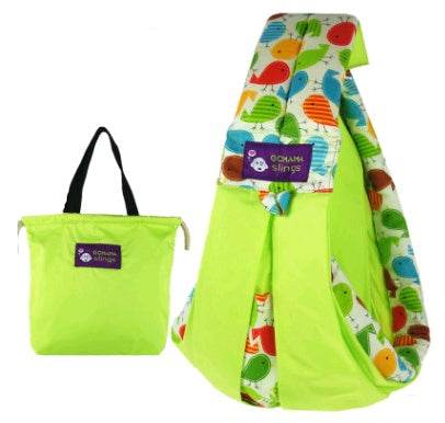 Breathable Cotton Baby Sling Carrier – Ergonomic One-Shoulder Design for Active Parents - Pasha