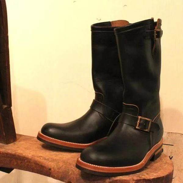 Men's Mid-Top Boots – Versatile & Wedge Sole - Pasha