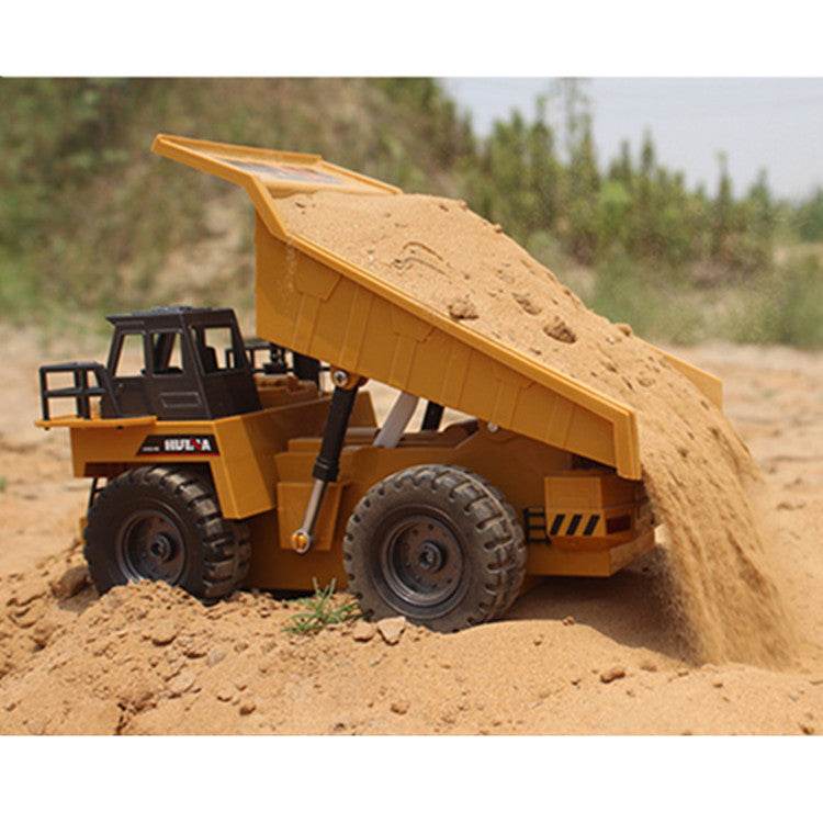 Dump Truck Toy-Remote Control Alloy Version - Pasha