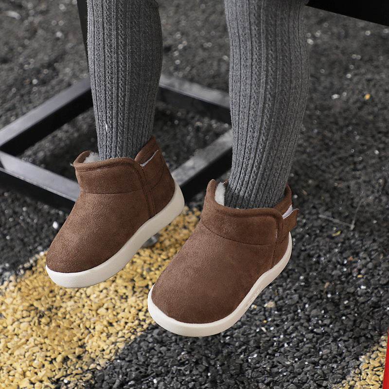 Plus Velvet Baby Toddler Shoes - Pasha