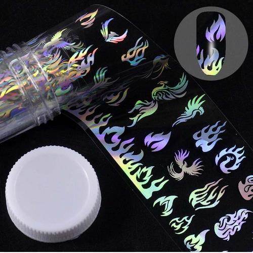 Premium Nail Stickers for Nail Art – 1 Meter Length, 4 cm Width, DIY Creative Designs - Pasha