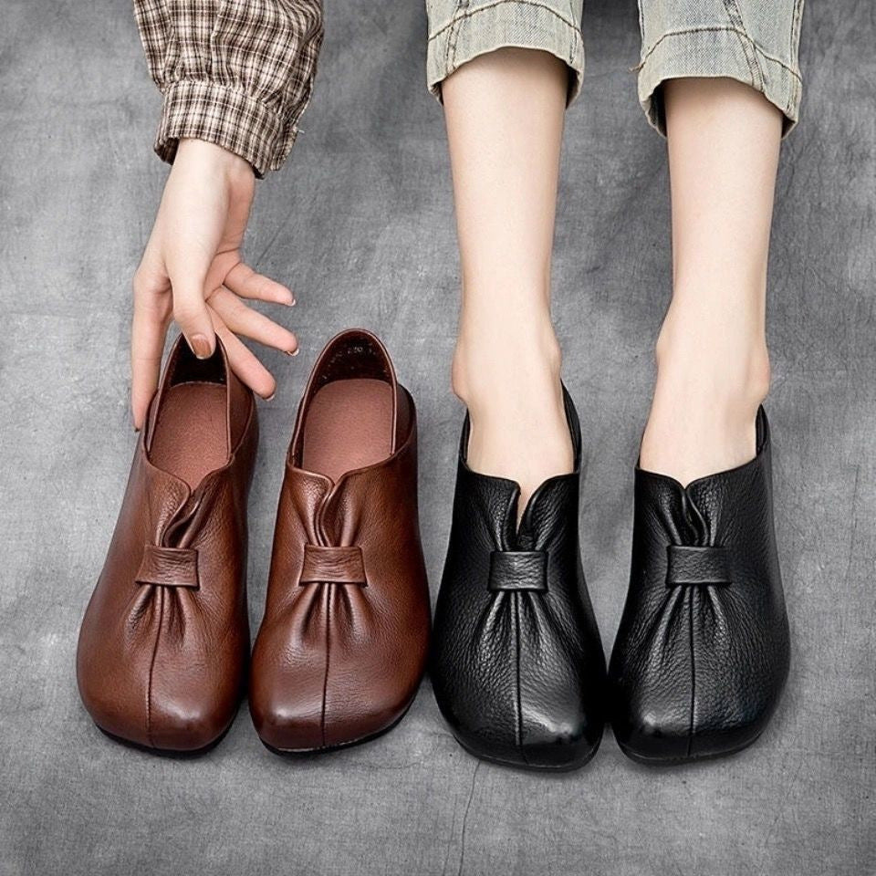 Women´s Comfortable Leather Handcrafted Pumps