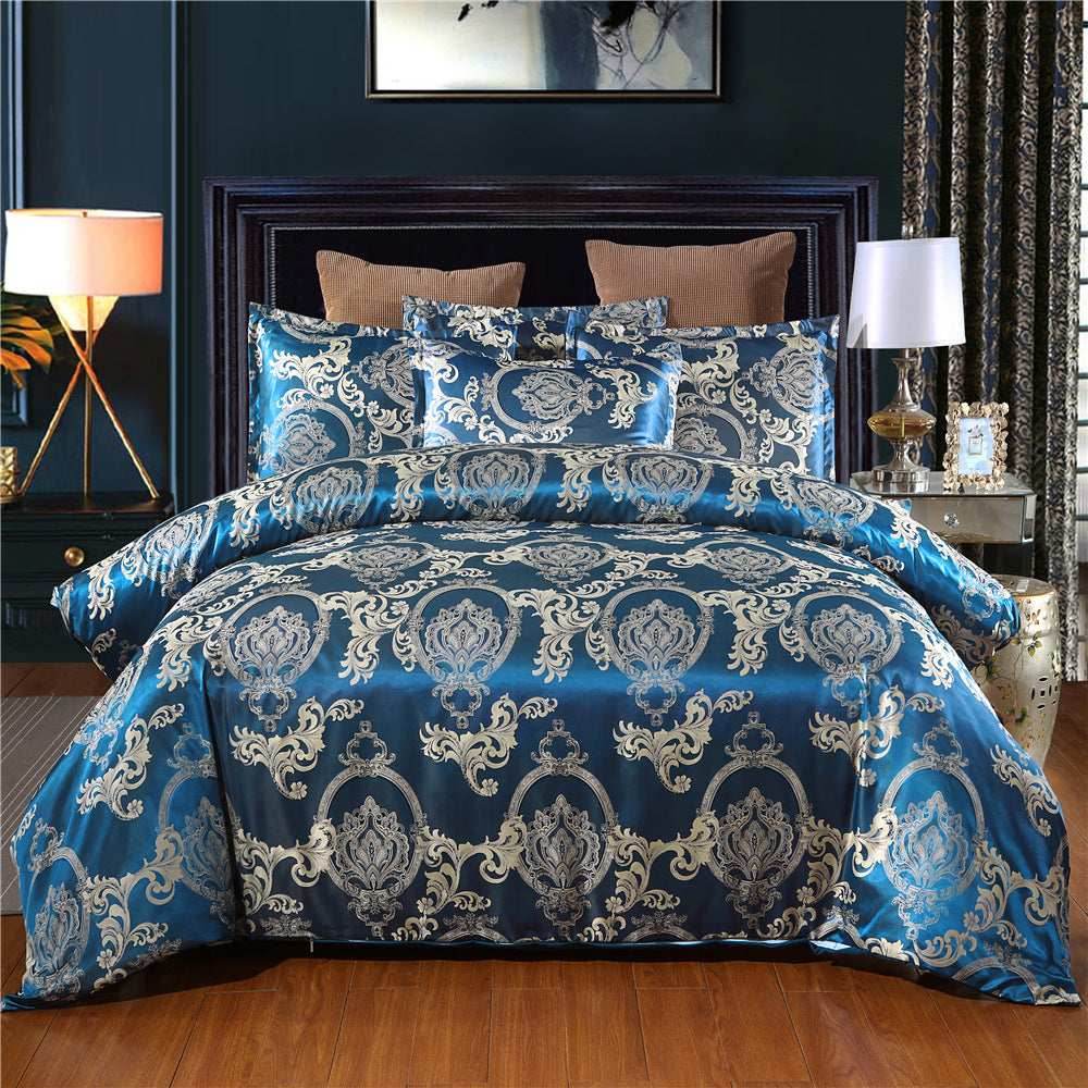 Personalized Polyester Bedding Set – Luxury Quilt Cover - Pasha