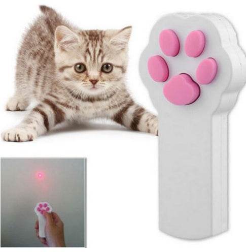 Fun Interactive Automatic Red Laser Pointer Toy for Dogs and Cats – Promotes Activity, Available in 5 Colors - Pasha