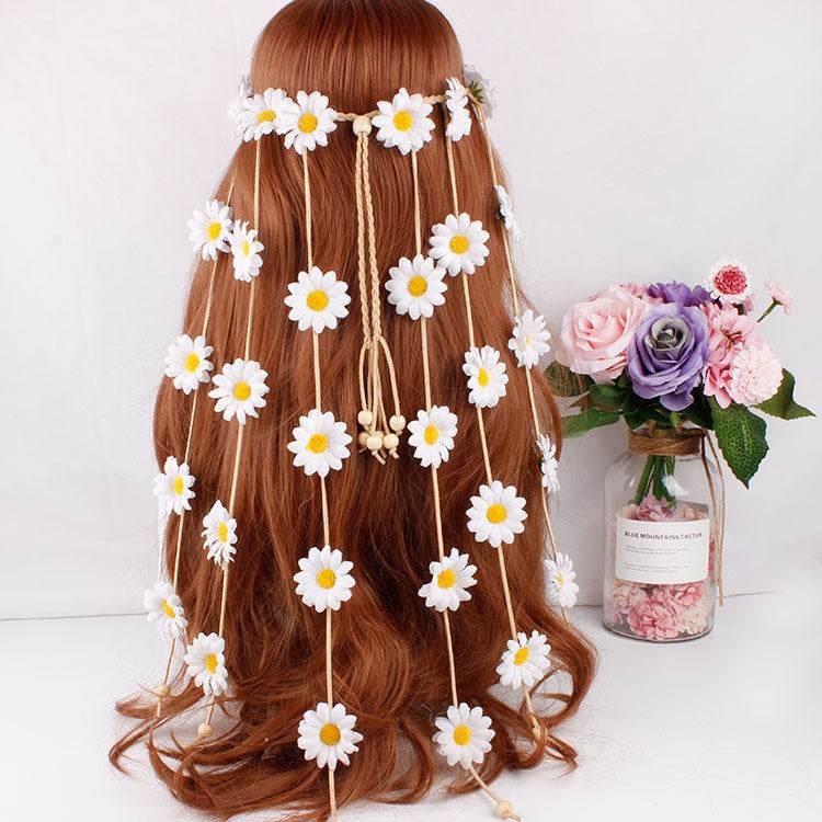 Bohemian Sunflower Hair Crown - Pasha