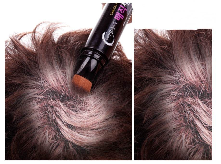 Temporary Hair Color Brush and Comb – DIY White Wax Hair Dye - Pasha