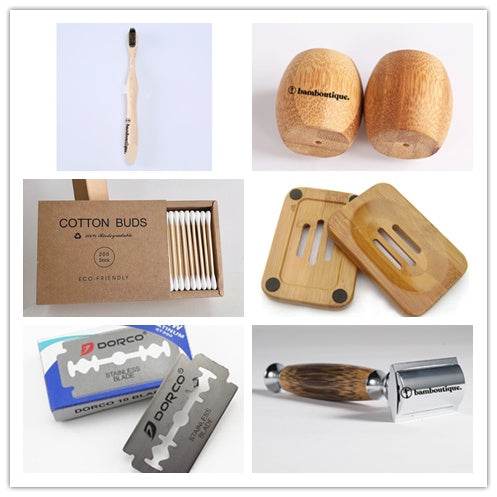Natural Retro Bamboo Handle Double-Standard Single-Edged Safety Razor – Sustainable & Precise Shaving Experience - Pasha