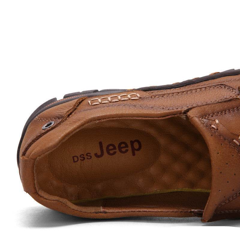 Top Layer Leather Shoes – Premium Men's Style - Pasha