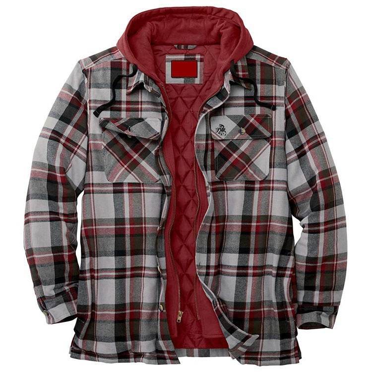 Men´s Retro Hooded Jacket Coat Shirt-style and comfort - Pasha
