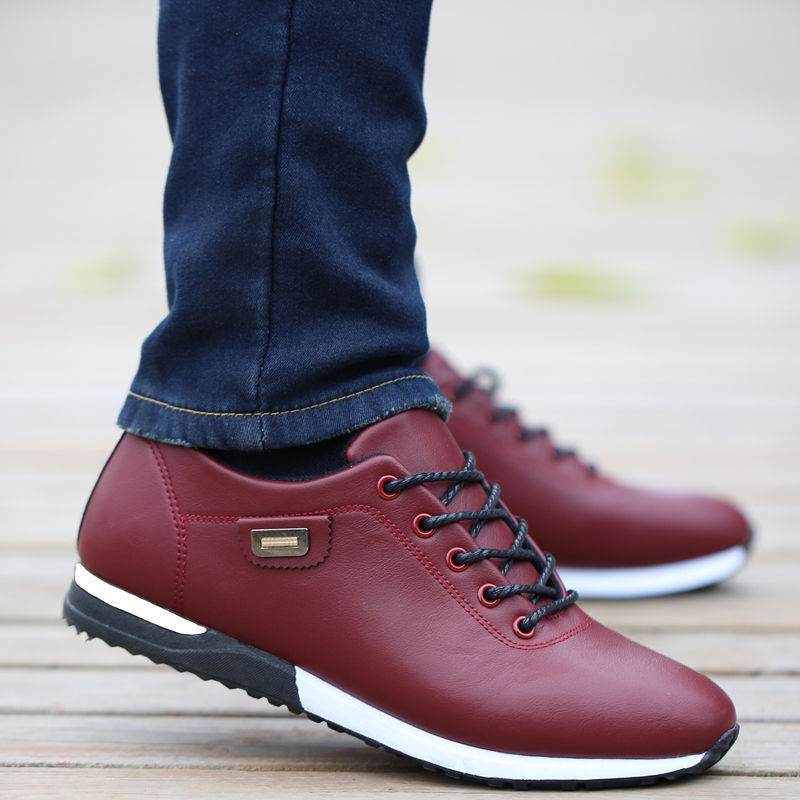 Men's Waterproof Leather Sneakers – Style & Durability - Pasha