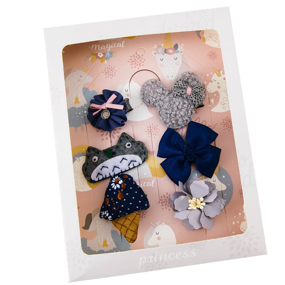 Kid´s Hair Accessories-Handcrafted Hair Accessories Set - Pasha