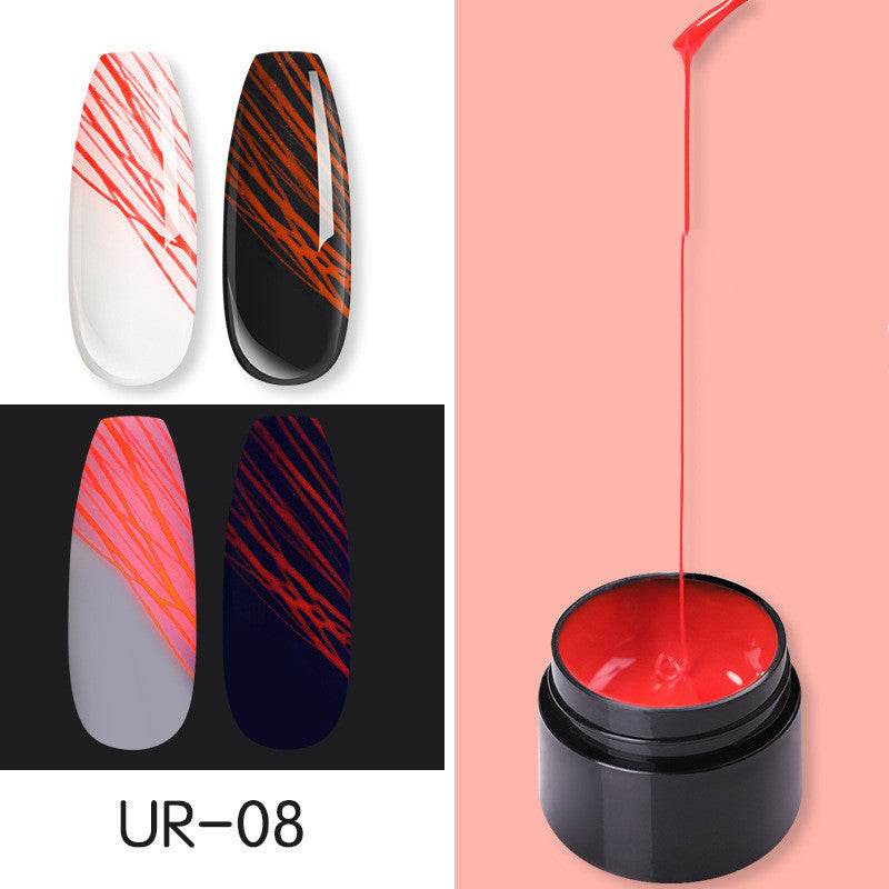 Luminous Nail Art Spider Nail Gel UV Nail Polish – Creative Nail Art - Pasha
