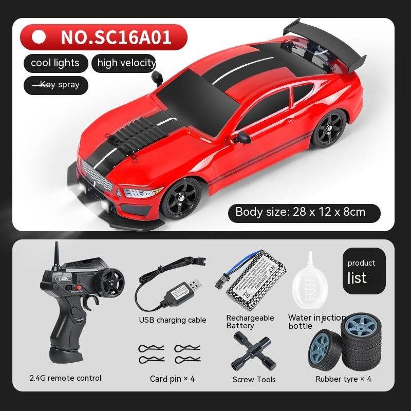 RC All Wheel Drift Racing Car-Lights and Spray - Pasha