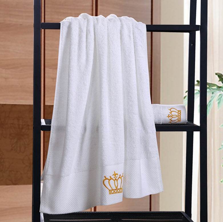 Custom Embroidered Cotton Towel – Luxury & Soft - Pasha