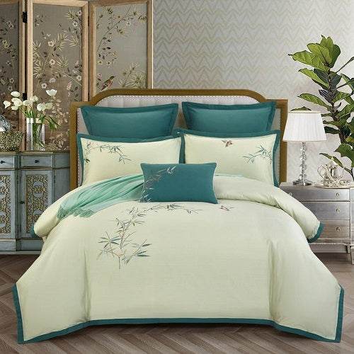 Chinese National Style Bedding Set – Luxurious Cotton - Pasha