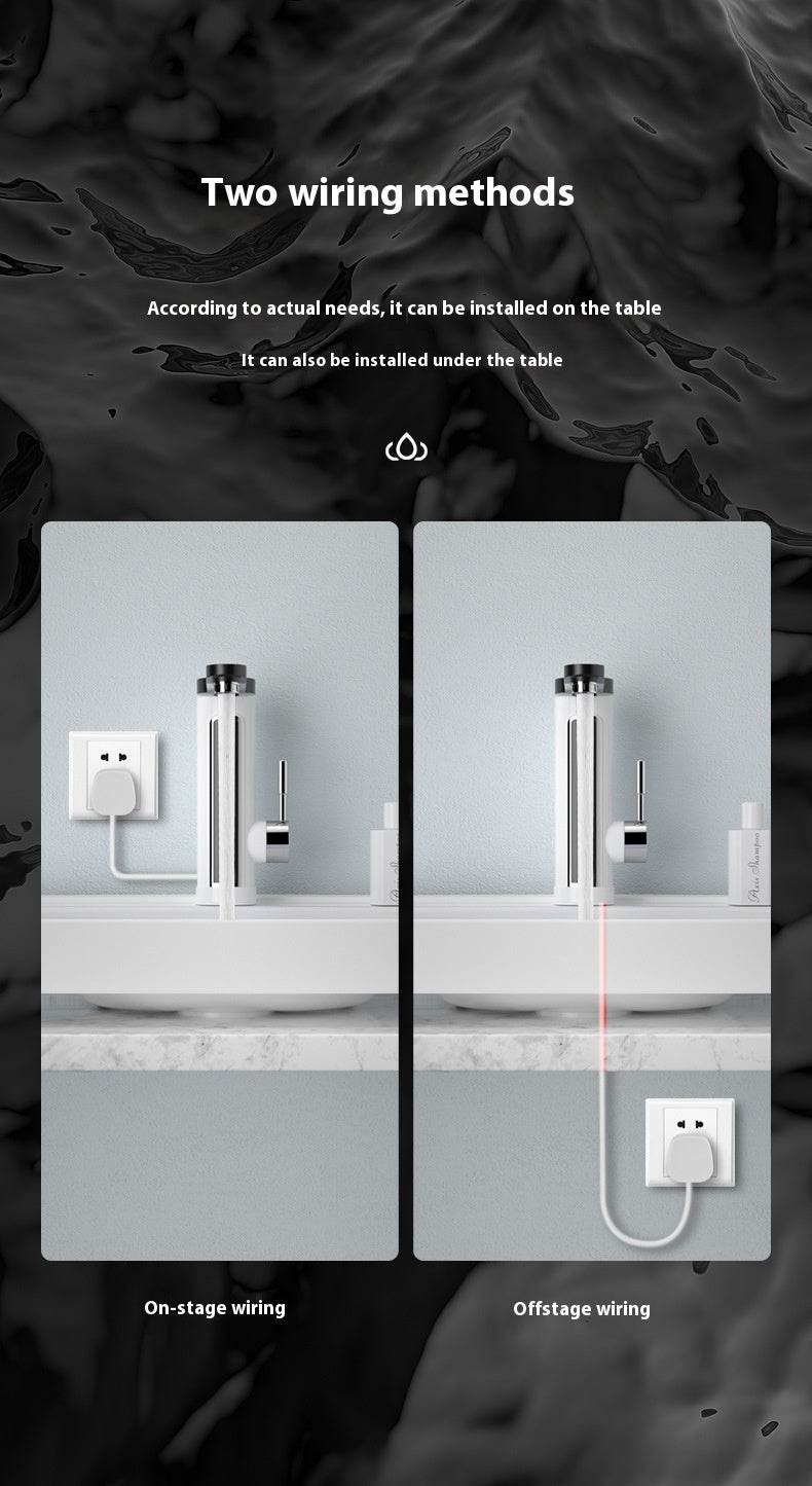 Instant Electric Faucet with Heating - Efficient Hot Water Solution for Kitchen & Bathroom - Pasha