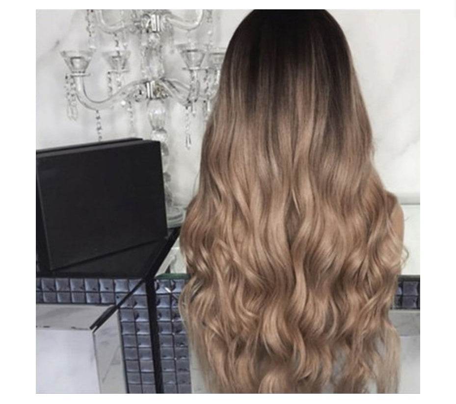 Gradient Long Curly Wig – 70 cm & Glamorous Style - Pasha