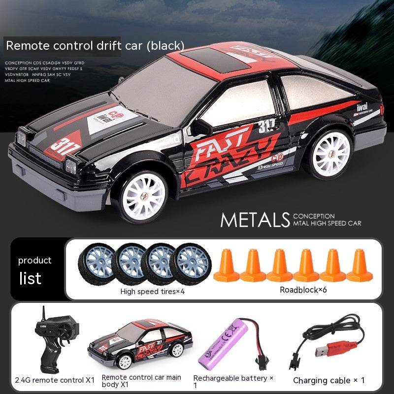 RC All Wheel Drift Racing Car-Lights and Spray - Pasha