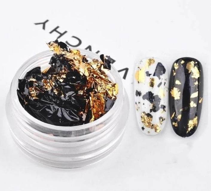 Nail Tin Foil Fragment Nail Jewelry - Pasha