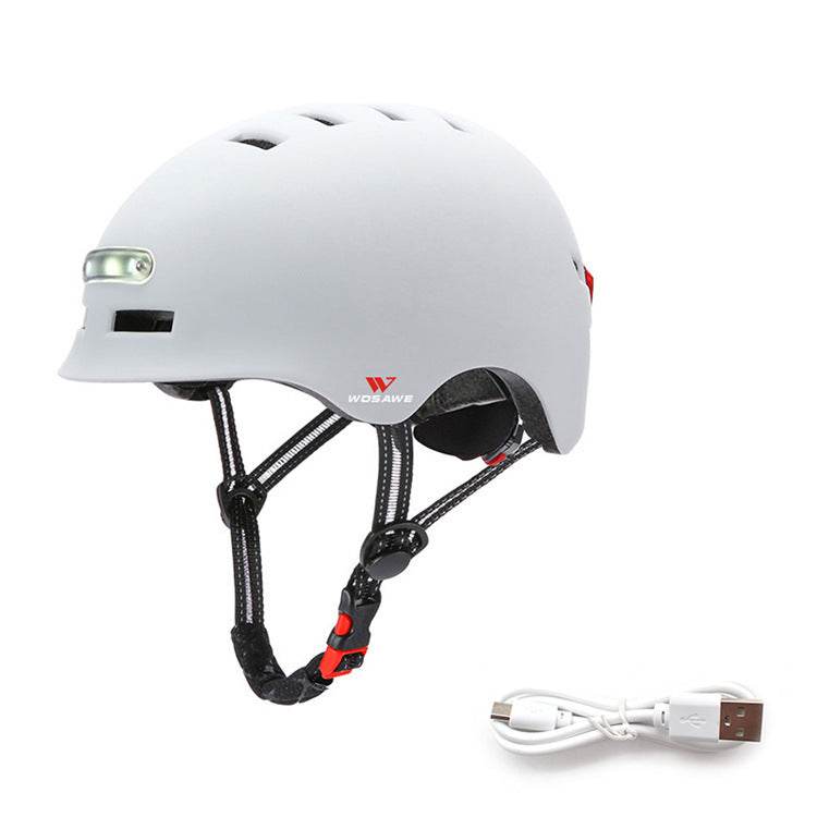 Electric Scooter Helmet with Lights – Lightweight - Pasha