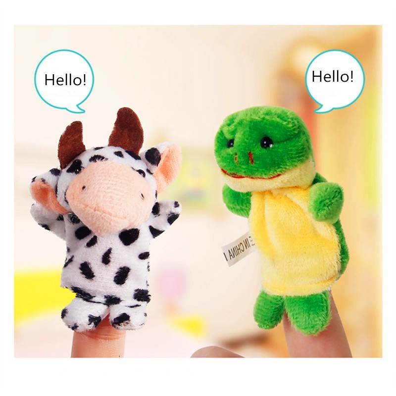 Finger Puppet Set 10 piece– Creative Fun for Kids, Interactive Storytelling, and Early Childhood Development - Pasha