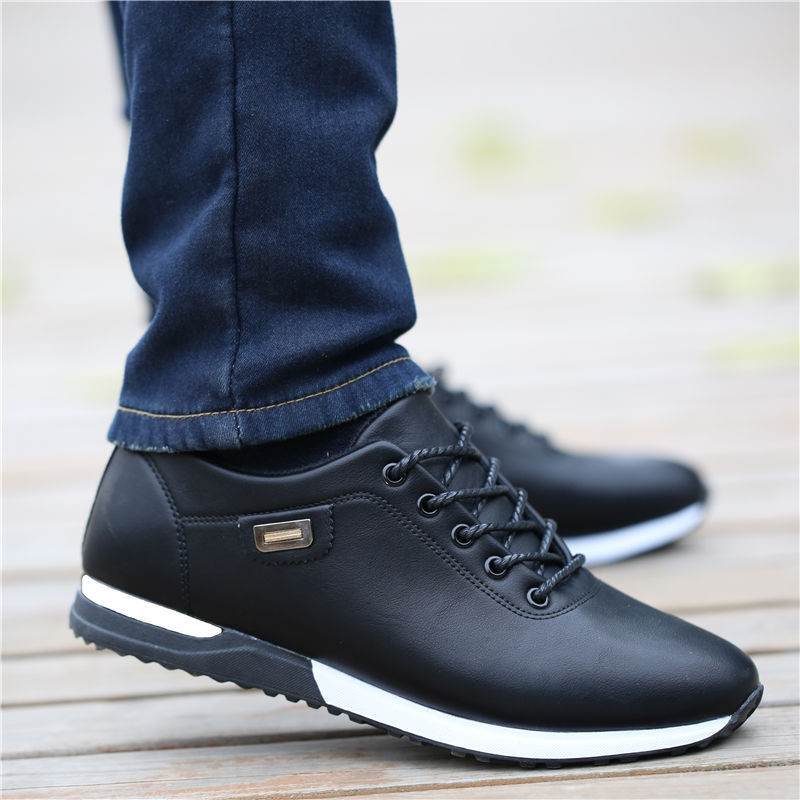 Men's Waterproof Leather Sneakers – Style & Durability - Pasha