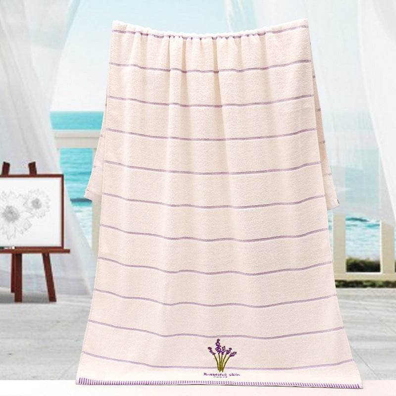 Lavender Style Cotton Towel - Pasha
