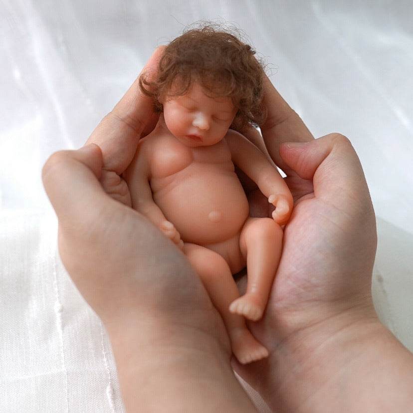 Reborn Baby Simulation Doll-15 cm realistic toy - Pasha
