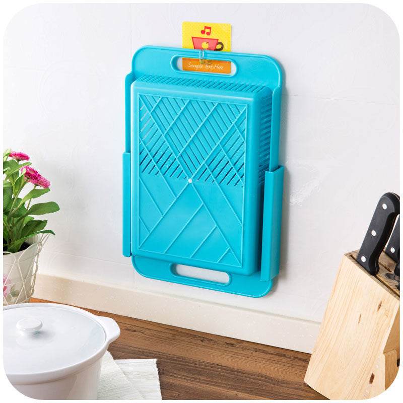 Ergonomic Multi-Function Cutting Board with Drain Basket - Perfect for Vegetables & Meat - Pasha